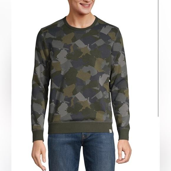 BLAKE SHELTON X Lands End Camo Sweatshirt UNISEX SOFT NWOT - Picture 2 of 8